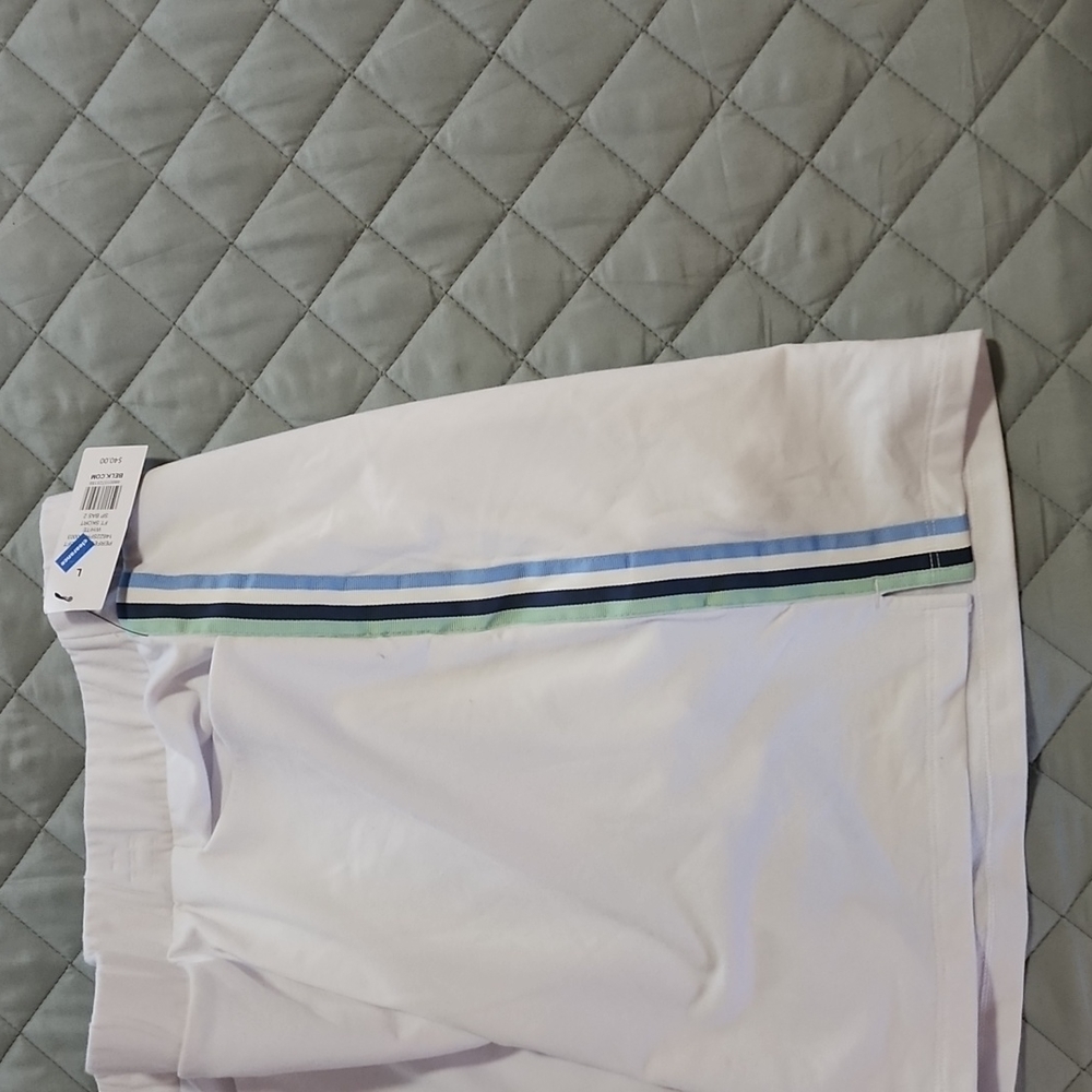 ** SOLD ** NWT "KIM ROGERS" WHITE SKORT SZ L - Picture 3 of 5